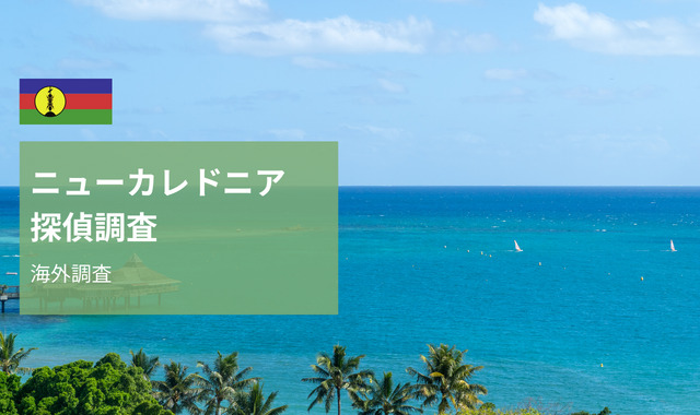 ニューカレドニア探偵調査