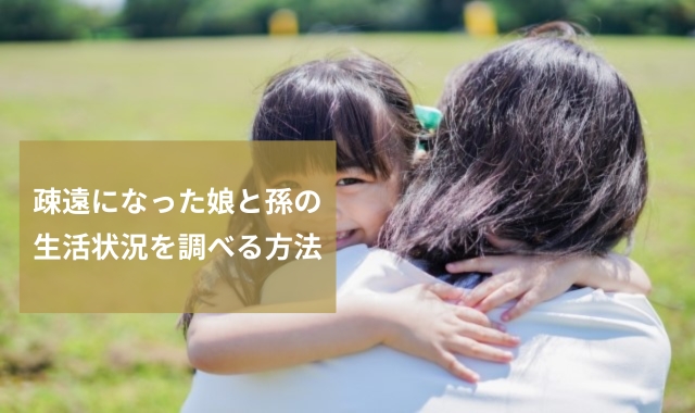 娘と孫の生活状況調査