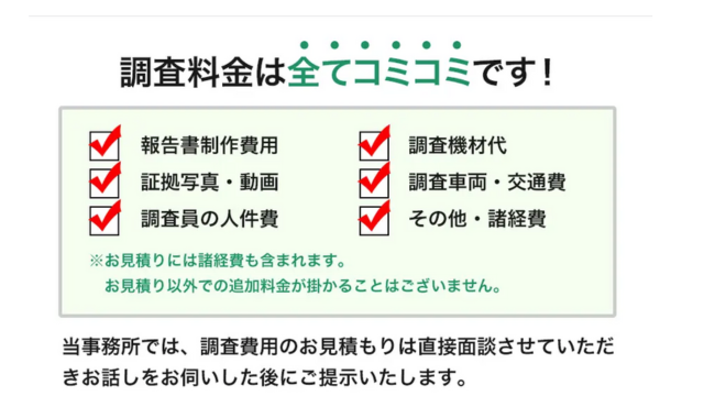 海外調査料金