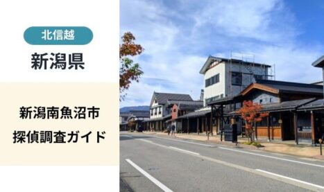 新潟県南魚沼市探偵調査