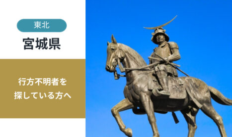 宮城県の行方不明者探し