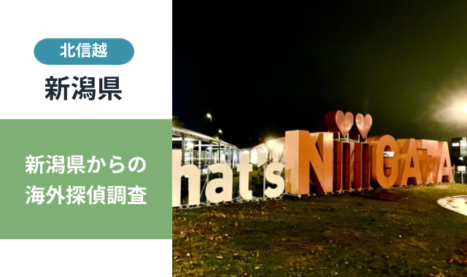 新潟県から海外調査や外国人調査が依頼可能│選ばれる３つの理由