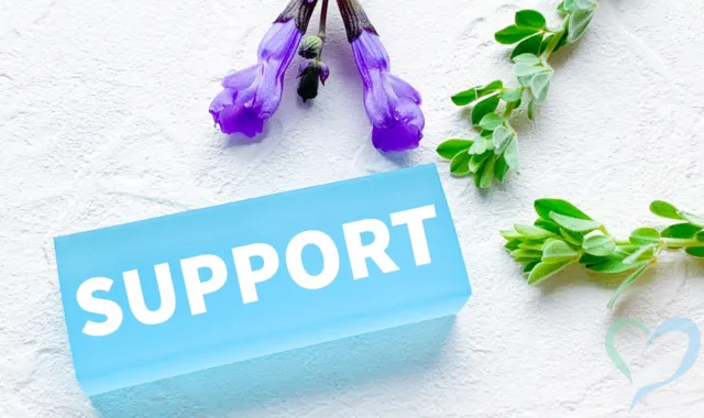 SUPPORTの文字